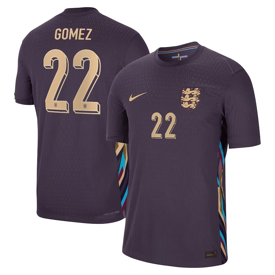 2024 England Gomez 22 Away Jersey (Player Version)