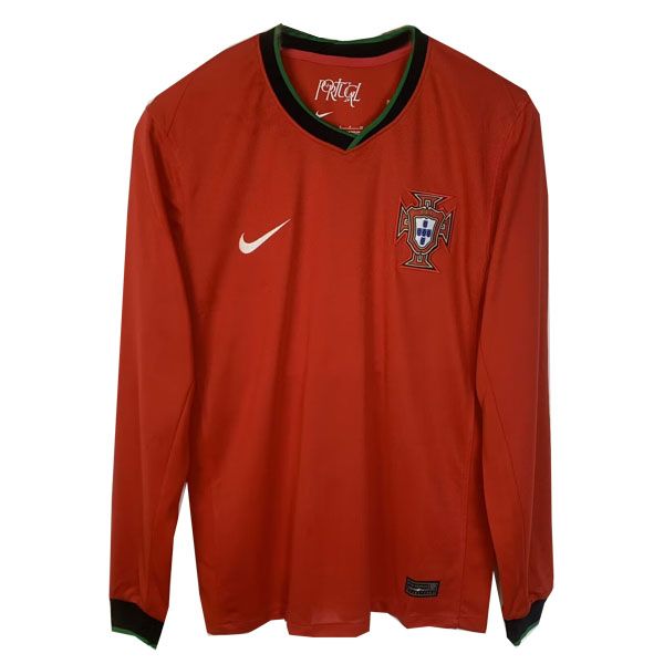 2024 Portugal Home Long Sleeve Jersey