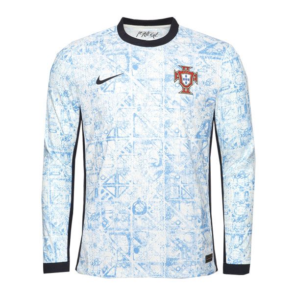 2024 Portugal Away Long Sleeve Jersey (Player Version)