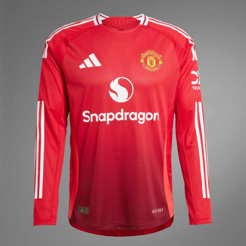 Manchester United Home Long Jersey 2024/25 (Player Version)