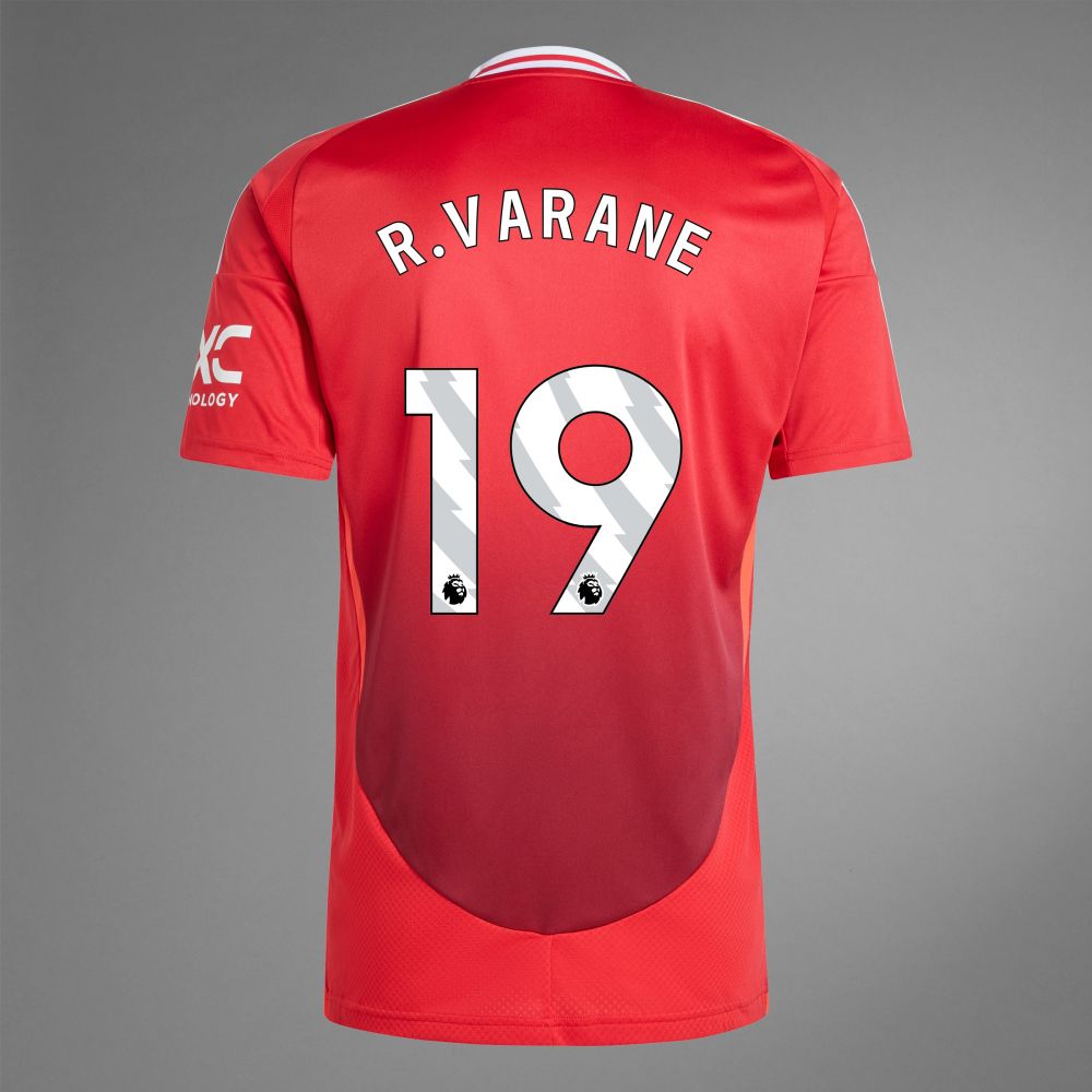 24-25 Manchester United R.VARANE 19 Home Jersey