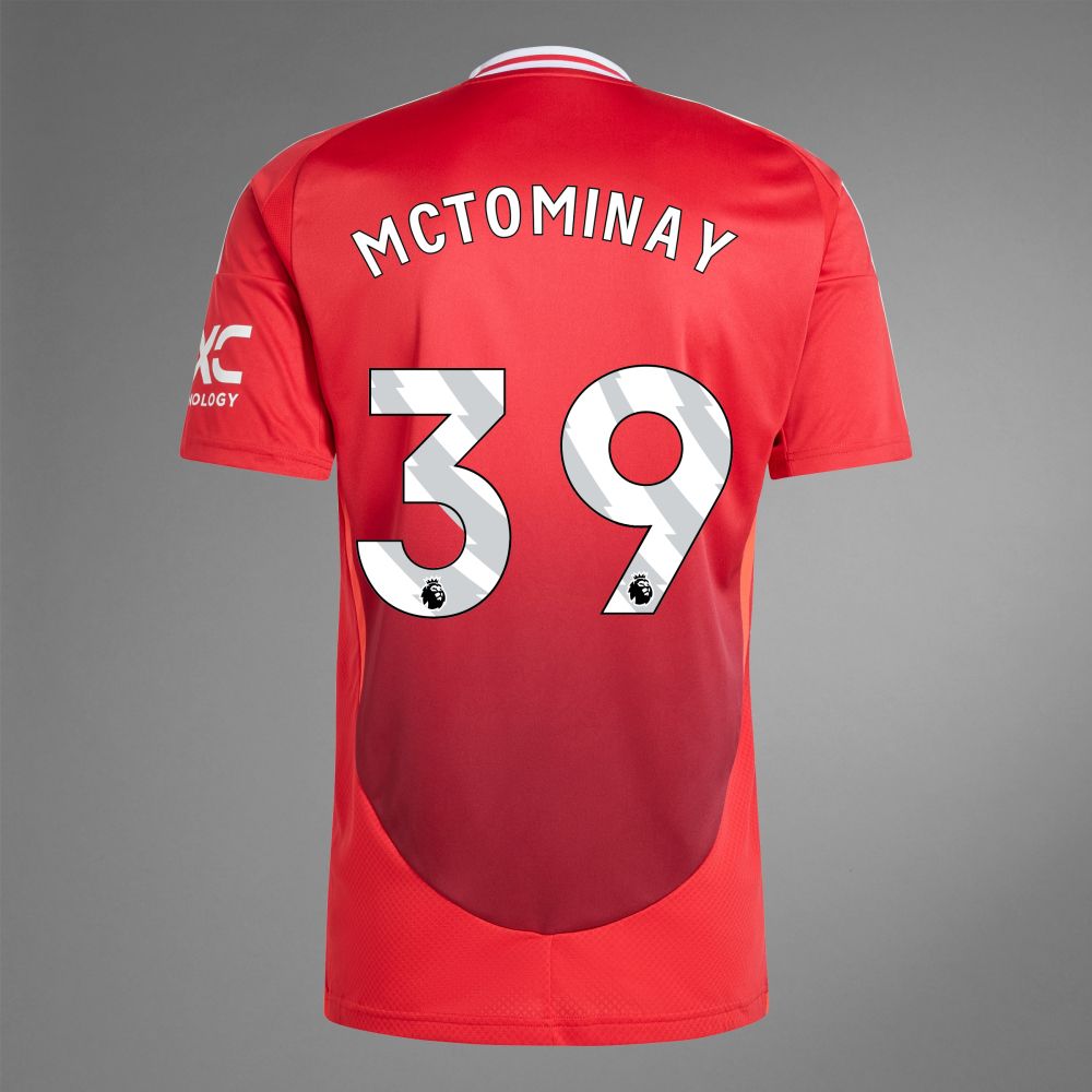 24-25 Manchester United MCTOMINAY 39 Home Jersey