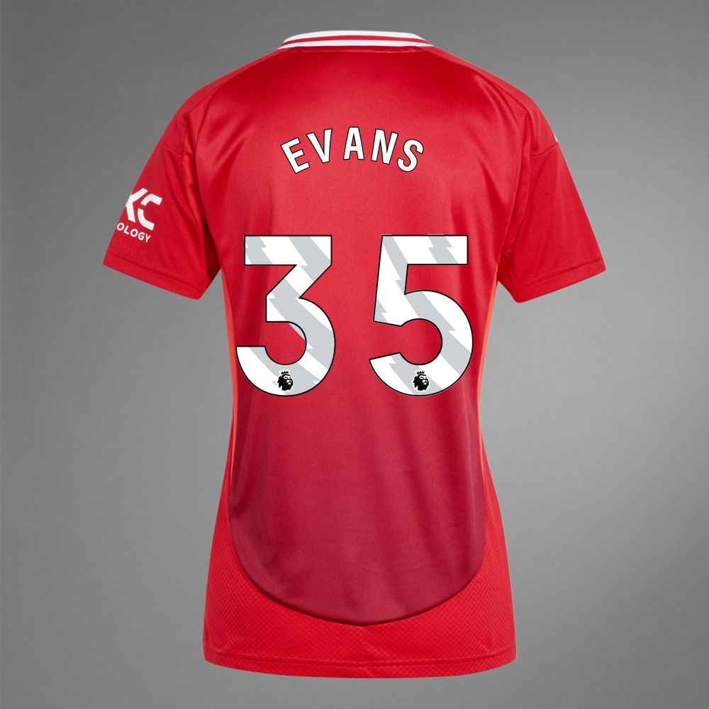 24-25 Manchester United EVANS 35 Women's Home Jersey