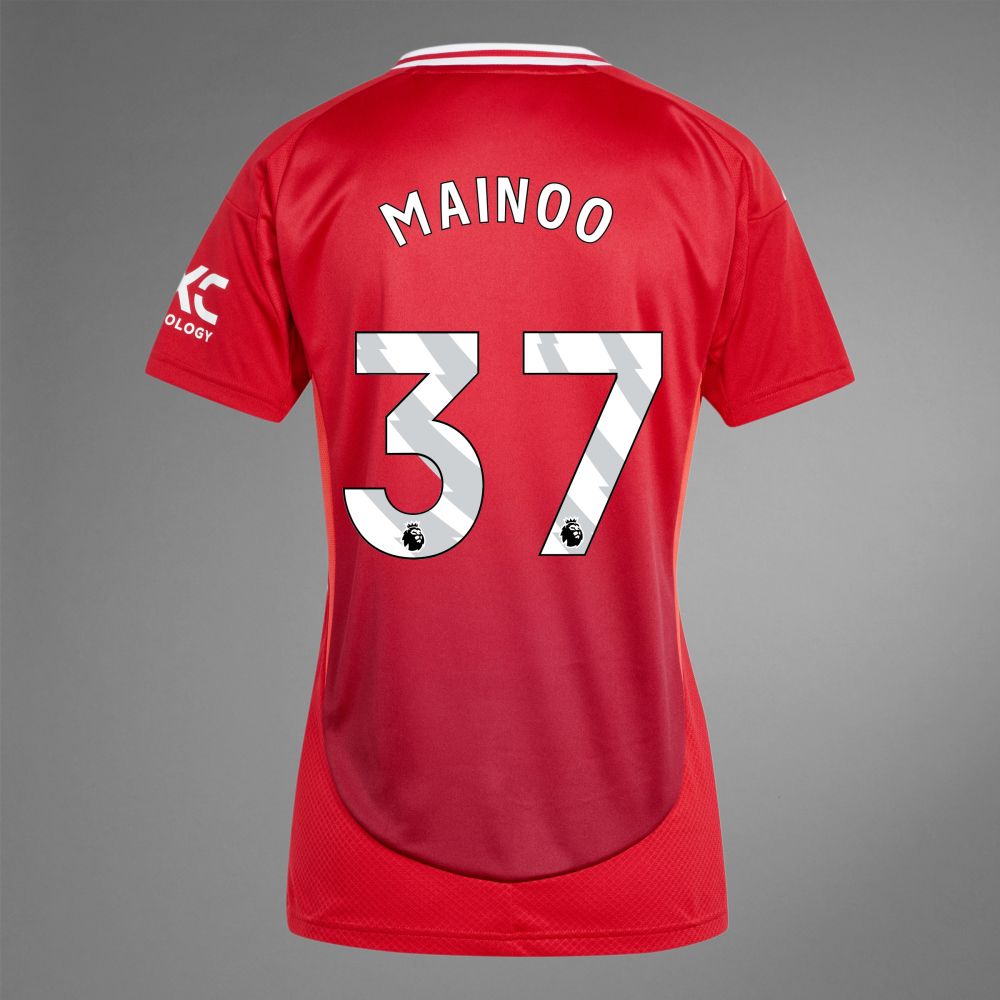 24-25 Manchester United MAINOO 37 Home Jersey