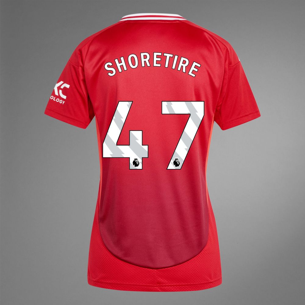 24-25 Manchester United SHORETIRE 47 Home Jersey