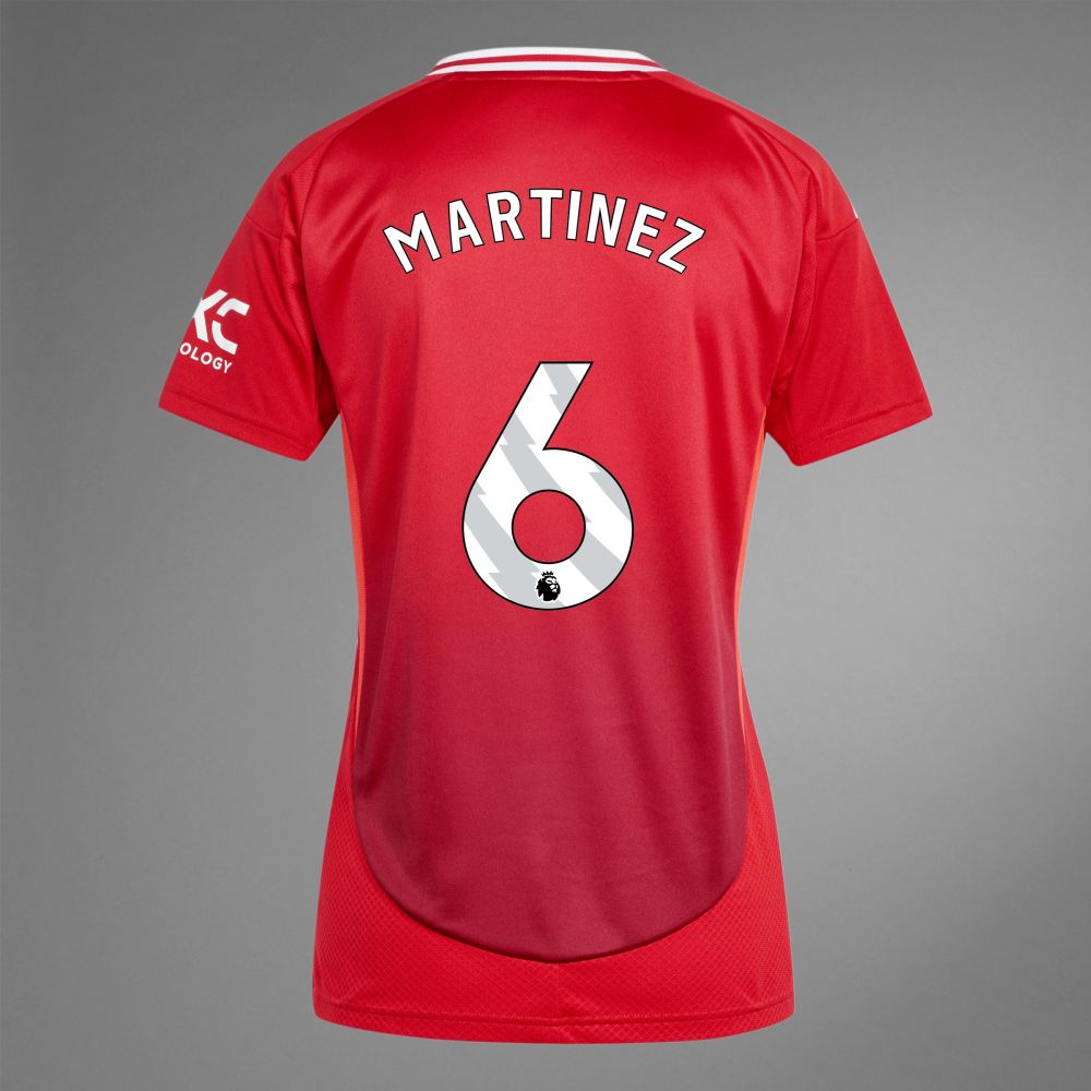 24-25 Manchester United MARTINEZ 6 Home Jersey