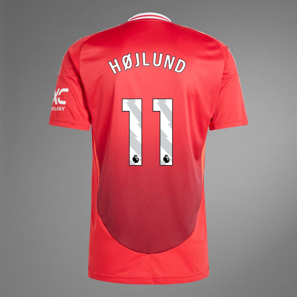 24-25 Manchester United HØJLUND 11 Home Jersey (Player Version)