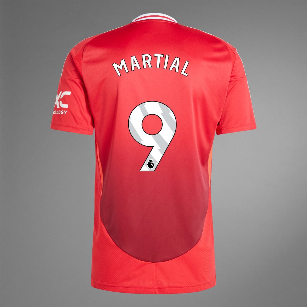 24-25 Manchester United MARTIAL 9 Home Jersey (Player Version)