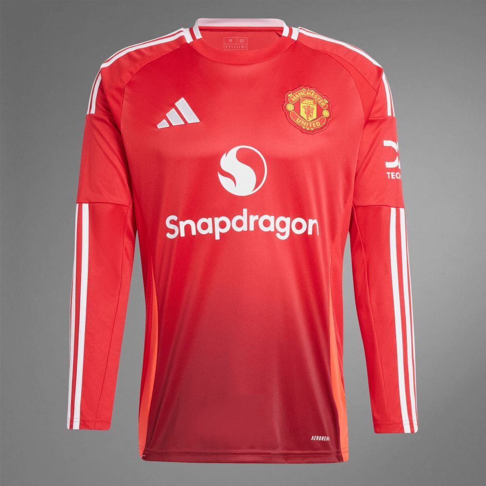 24-25 Manchester United Home Long Sleeve Jersey