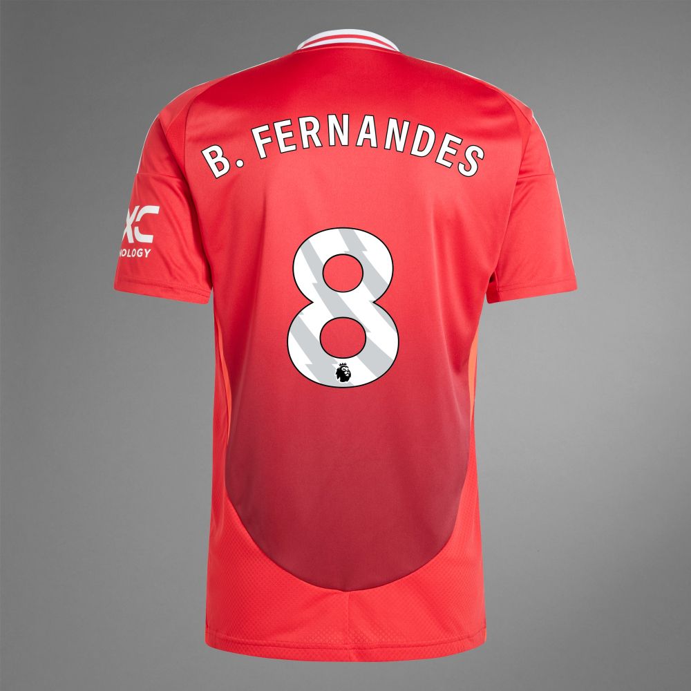 24-25 Manchester United B. FERNANDES 8 Home Jersey (Player Version)