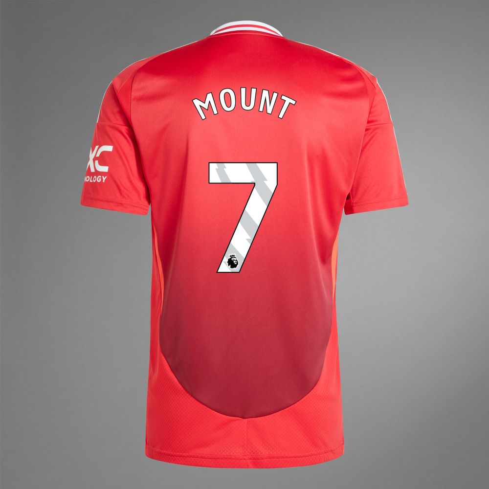 24-25 Manchester United MOUNT 7 Home Jersey (Player Version)