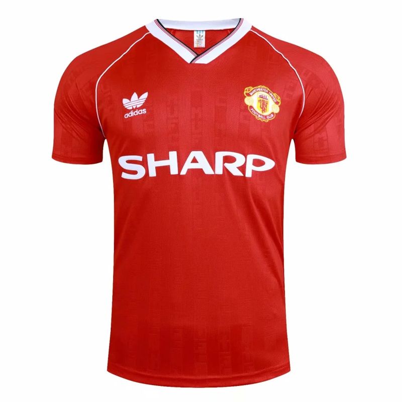 1988-1990 Manchester United Home Retro Jersey