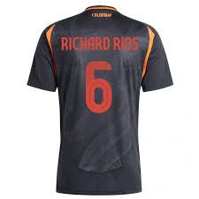 2024 Colombia RICHARD RIOS 6 Away Jersey