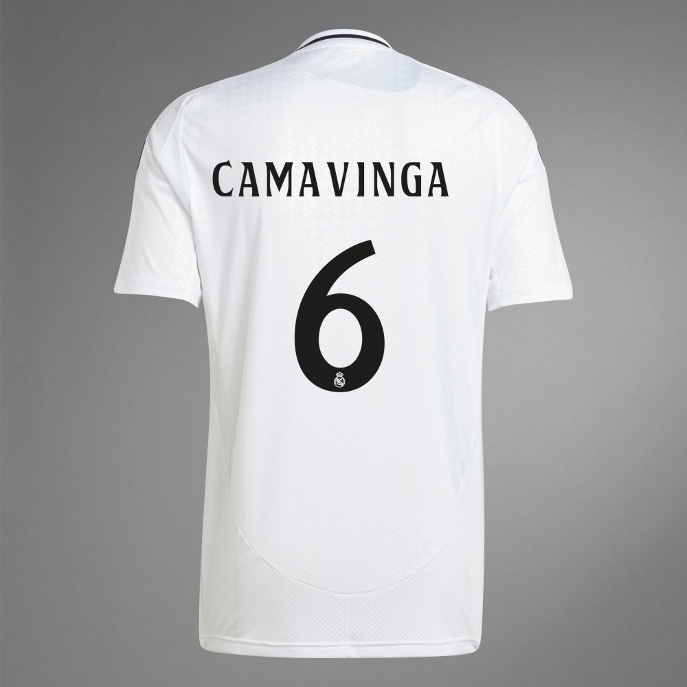 24-25 Real Madrid Home CAMAVINGA 6 Jersey