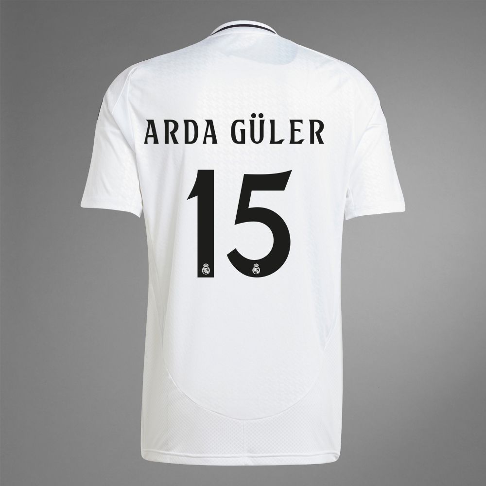 24-25 Real Madrid Home ARDA GÜLER 15 Jersey