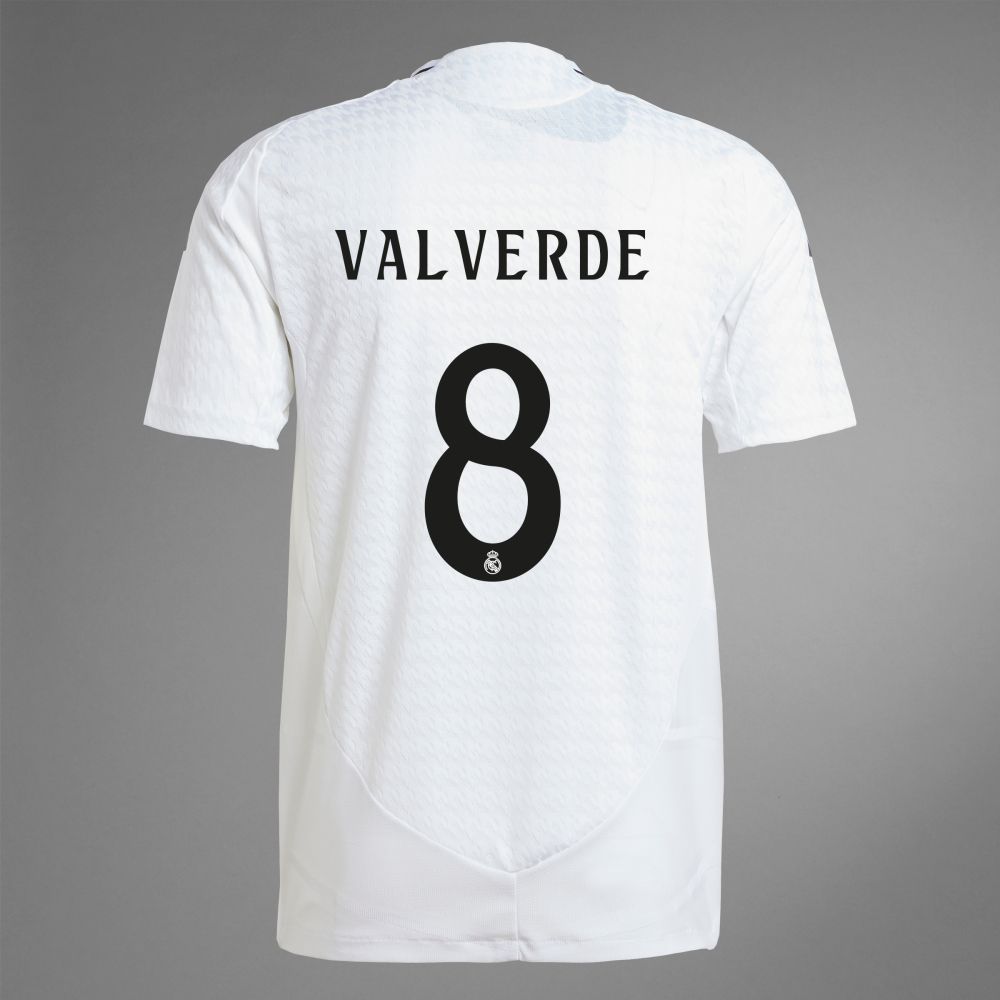 24-25 Real Madrid Home VALVERDE 8 Jersey (Player Version)