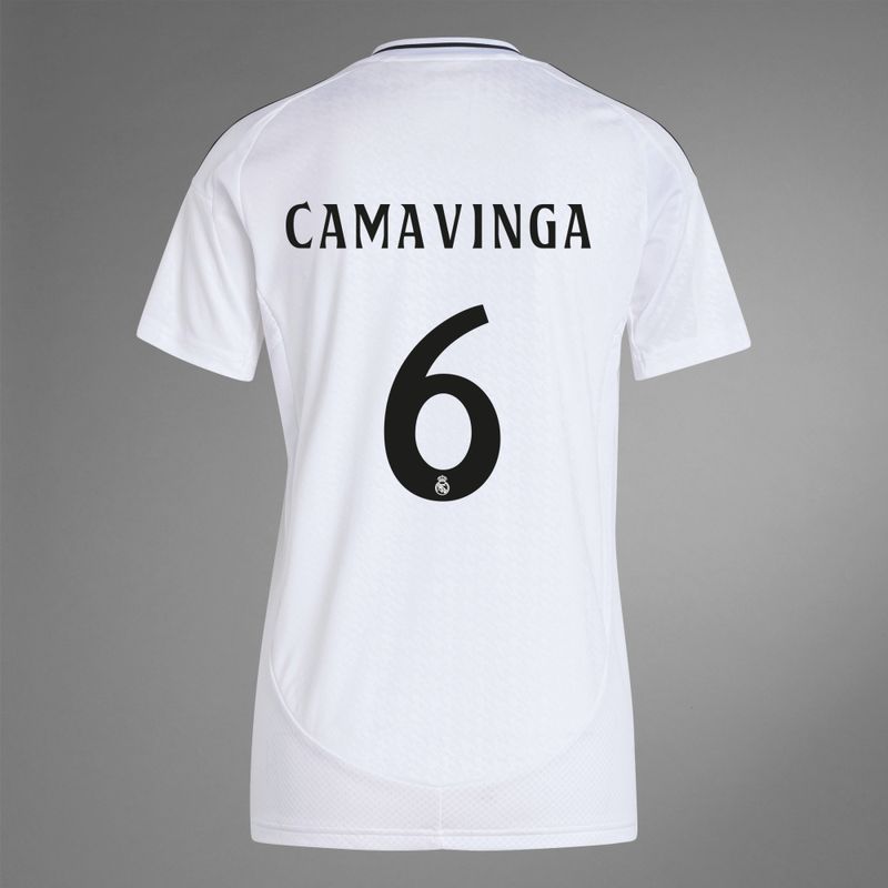 24-25 Real Madrid Home CAMAVINGA 6 Women Jersey