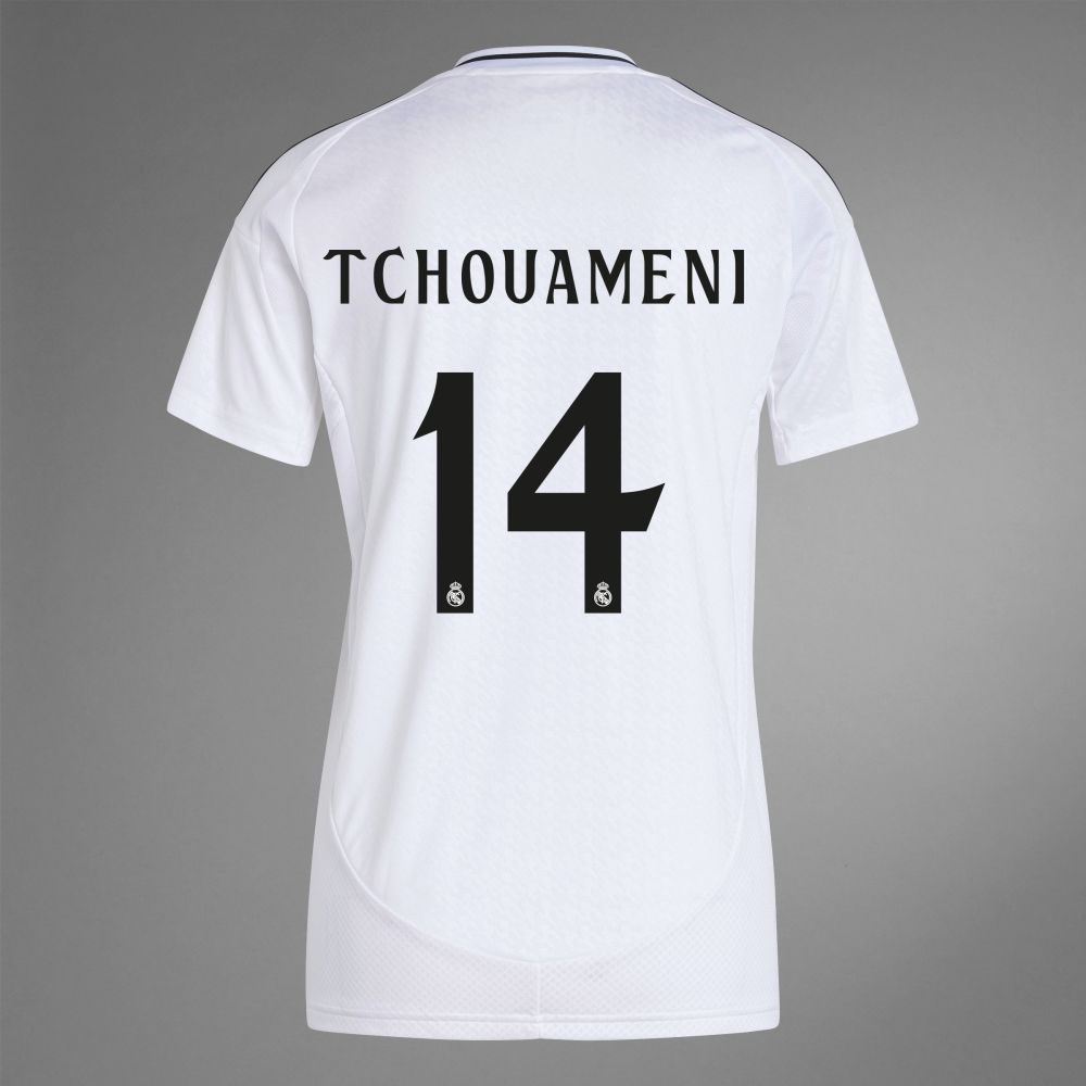 24-25 Real Madrid Home TCHOUAMENI 14 Women Jersey