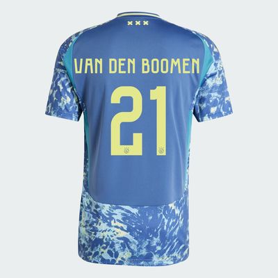 24-25 Ajax VAN DEN BOOMEN 21 Away Jersey