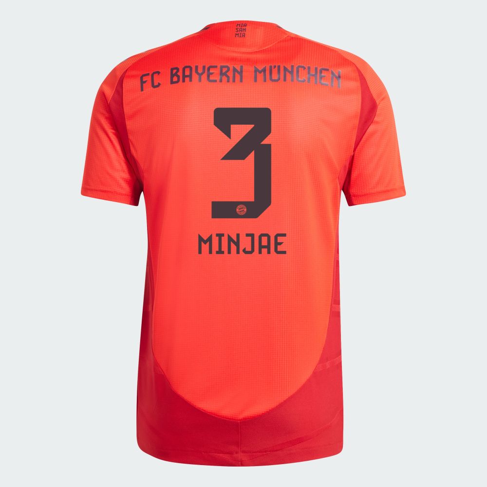 24-25 Bayern Munich MINJAE 3 Home Jersey (Player Version)