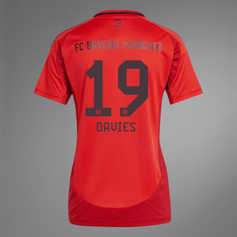 24-25 Bayern Munich DAVIES 19 Home Women's Jersey