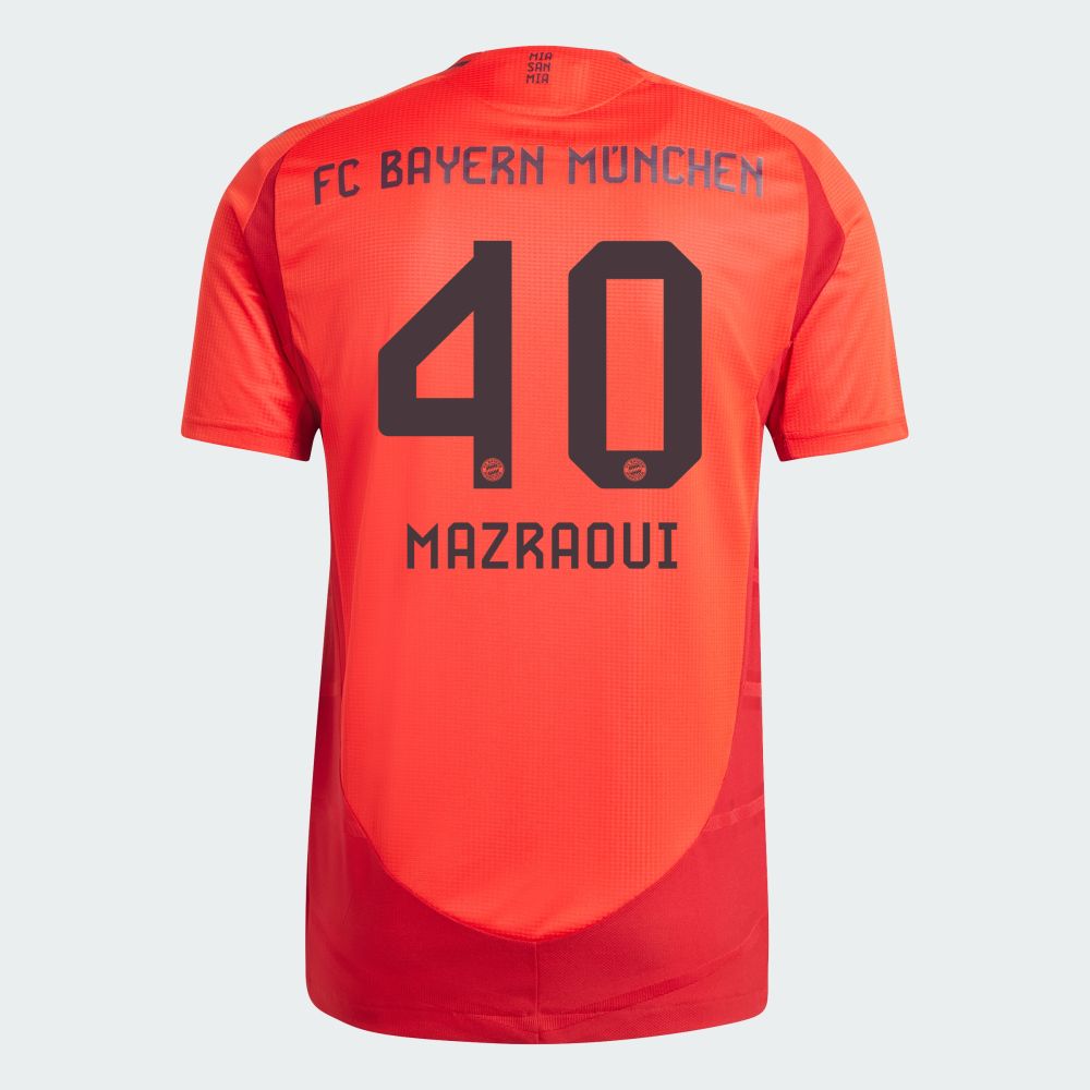 24-25 Bayern Munich MAZRAOUI 40 Home Jersey (Player Version)