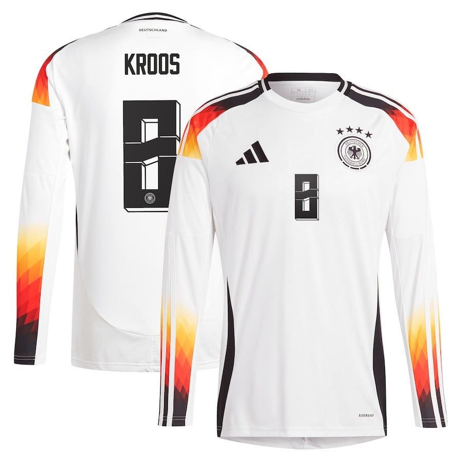 2024 Germany KROOS 8 Home Long Sleeve Jersey