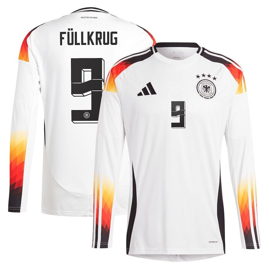 2024 Germany FÜLLKRUG 9 Home Long Sleeve Jersey