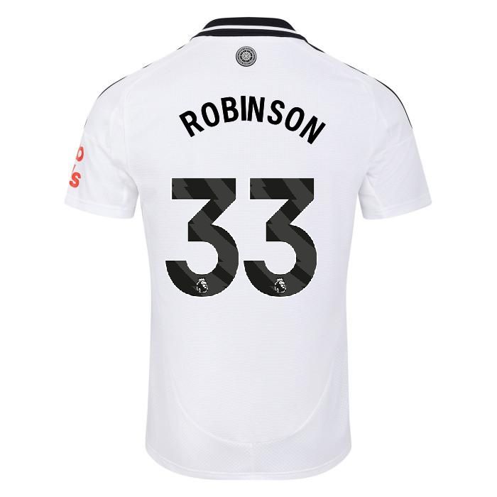 24-25 Fulham ROBINSON 33 Home Jersey