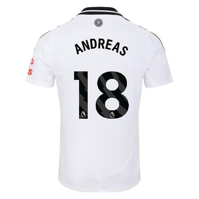 24-25 Fulham ANDREAS 18 Home Jersey