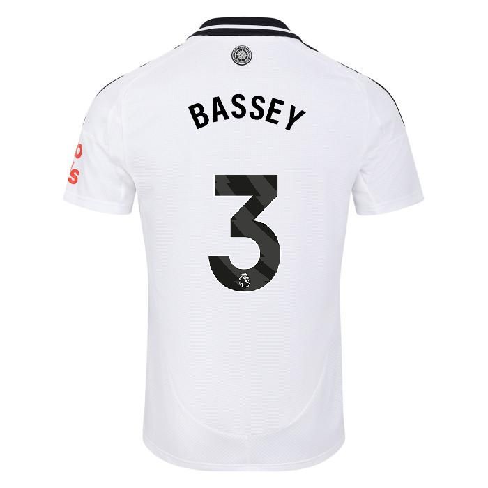 24-25 Fulham BASSEY 3 Home Jersey