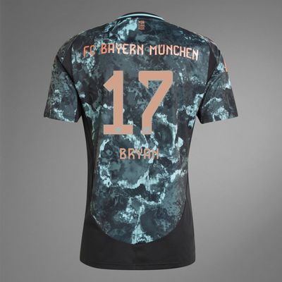 24-25 Bayern Munich BRYAN 17 Away Jersey