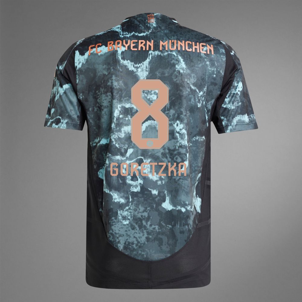 24-25 Bayern Munich GORETZKA 8 Away Jersey (Player Version)