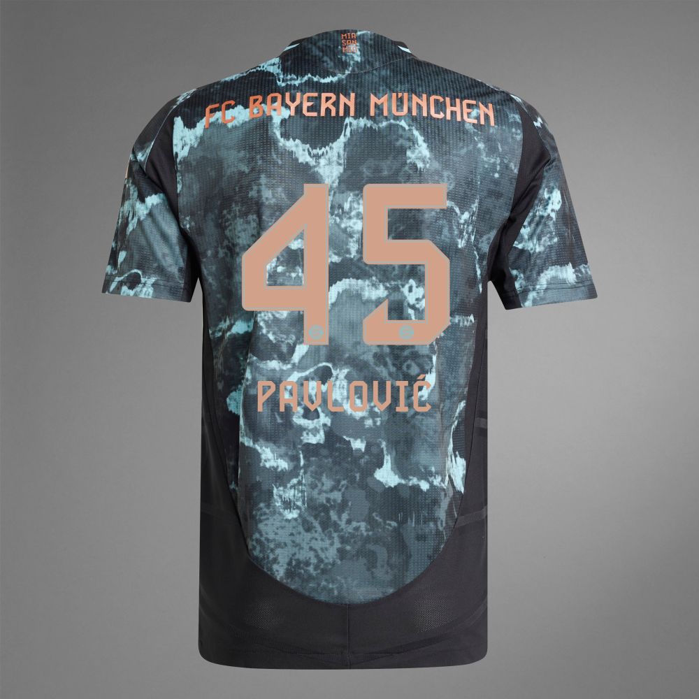 24-25 Bayern Munich PAVLOVIĆ 45 Away Jersey (Player Version)