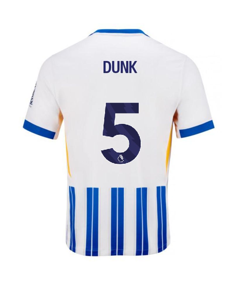 24-25 Brighton &amp; Hove Albion DUNK 5 Home Jersey