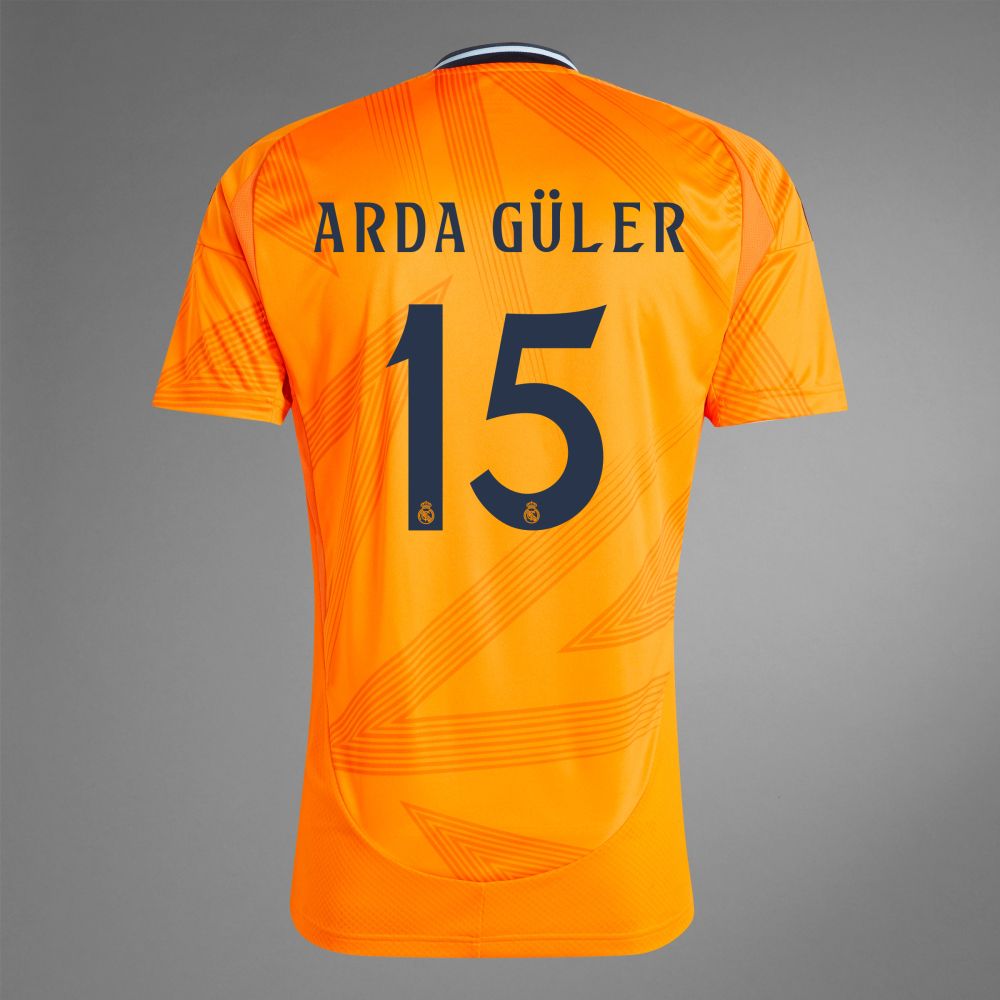 24-25 Real Madrid Away ARDA GÜLER 15 Jersey