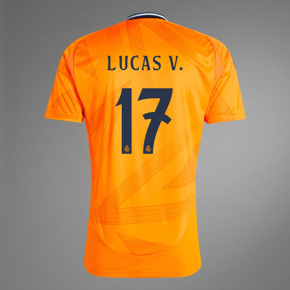 24-25 Real Madrid Away LUCAS V. 17 Jersey