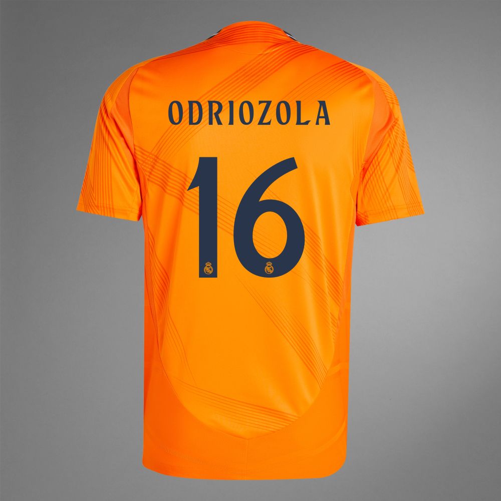 24-25 Real Madrid Away ODRIOZOLA 16 Jersey (Player Version)