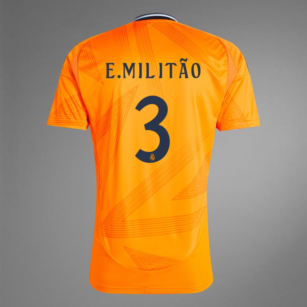 24-25 Real Madrid Away E.MILITÃO 3 Jersey