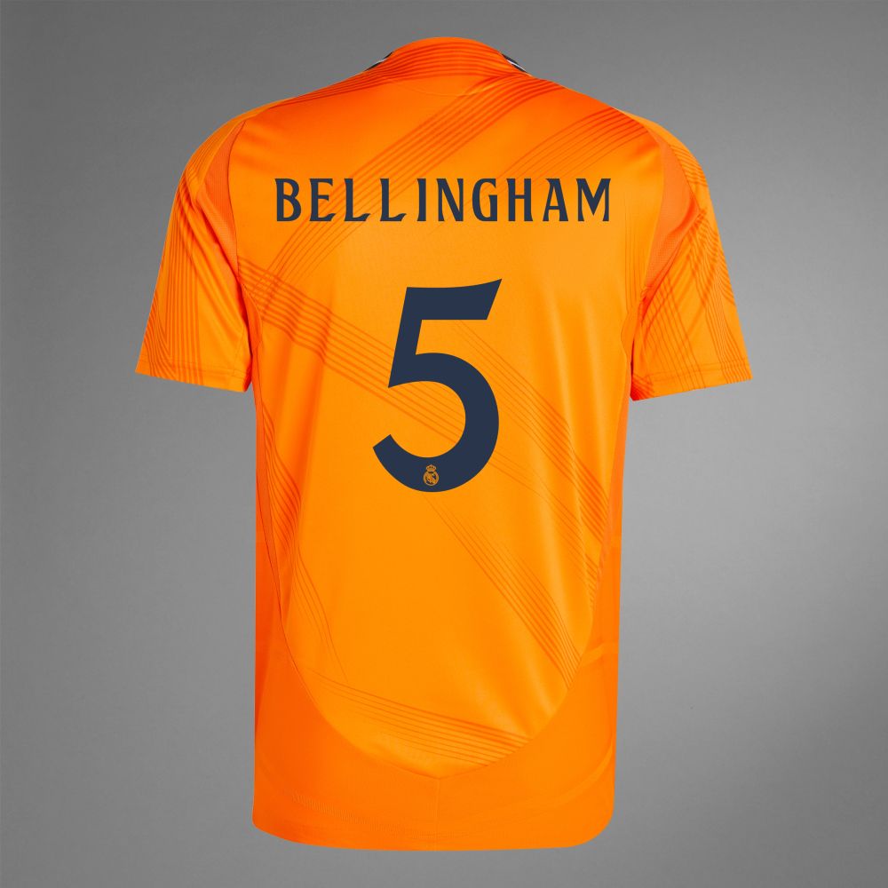 24-25 Real Madrid Away BELLINGHAM 5 Jersey (Player Version)