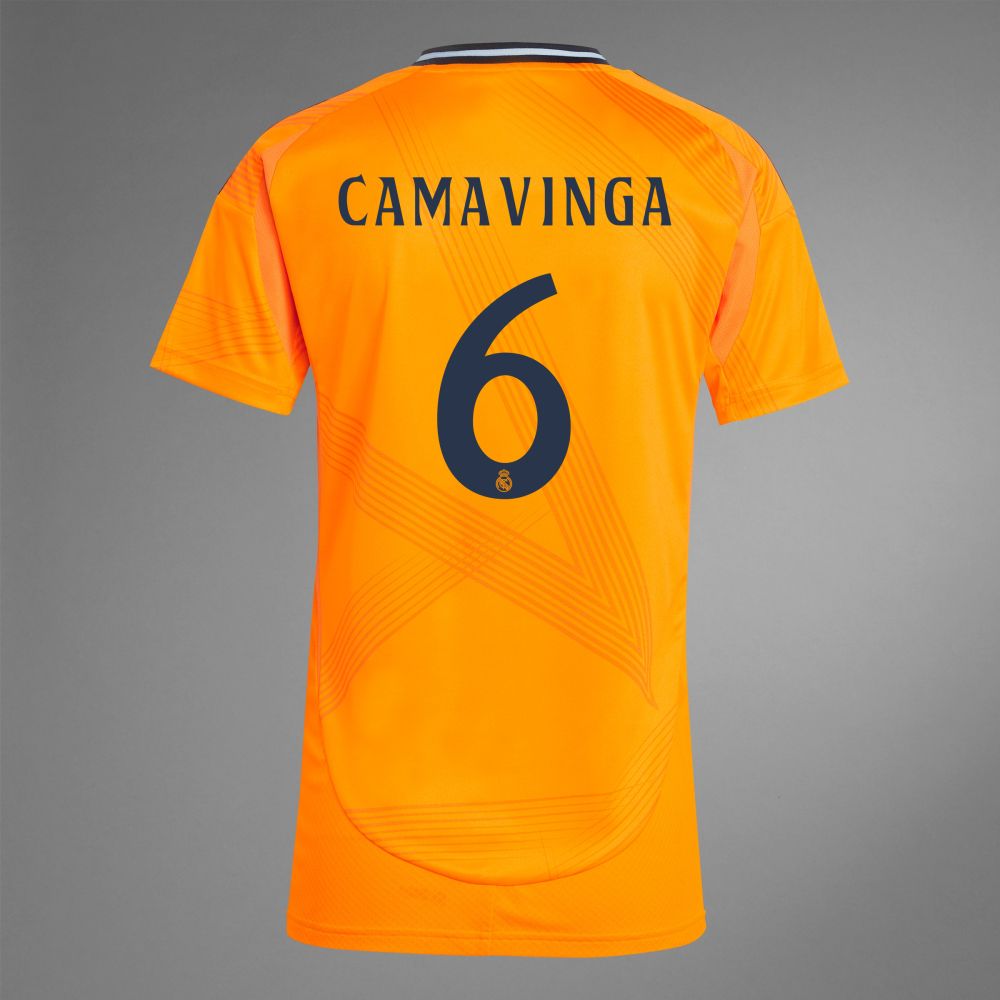 24-25 Real Madrid Away CAMAVINGA 6 Women Jersey