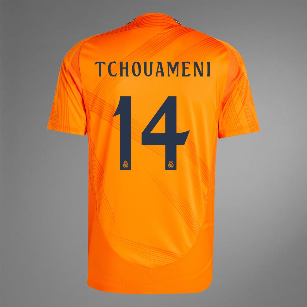 24-25 Real Madrid Away TCHOUAMENI 14 Jersey (Player Version)