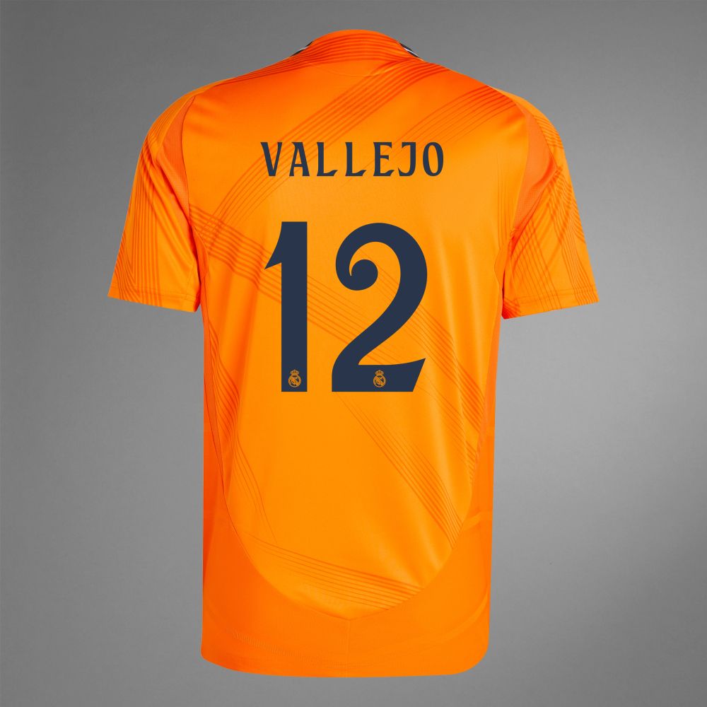 24-25 Real Madrid Away VALLEJO 12 Jersey (Player Version)