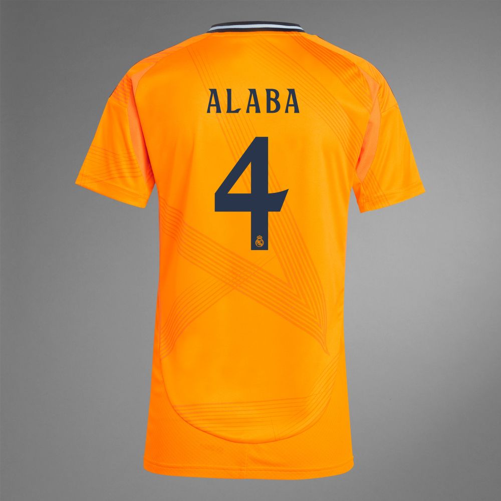24-25 Real Madrid Away ALABA 4 Women Jersey