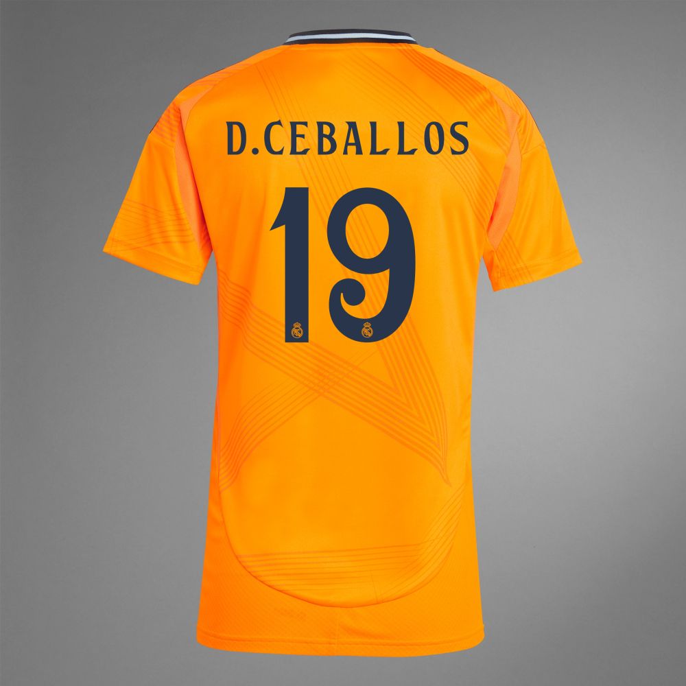 24-25 Real Madrid Away D.CEBALLOS 19 Women Jersey