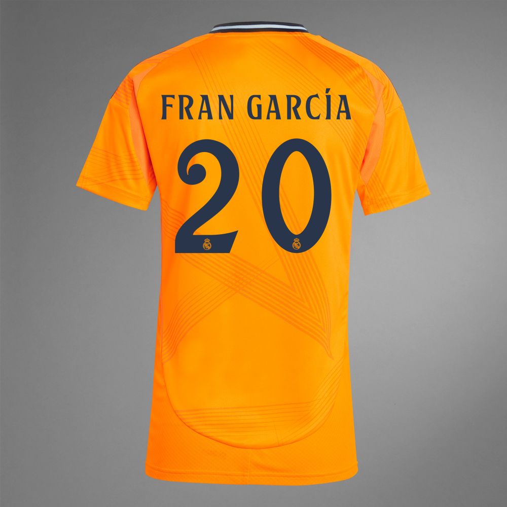 24-25 Real Madrid Away FRAN GARCÍA 20 Women Jersey