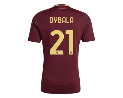 24-25 AS Roma Home DYBALA 21 Jersey