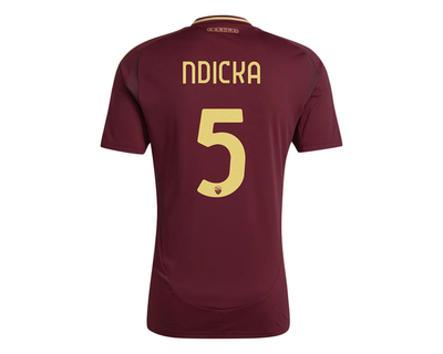 24-25 AS Roma Home NDICKA 5 Jersey