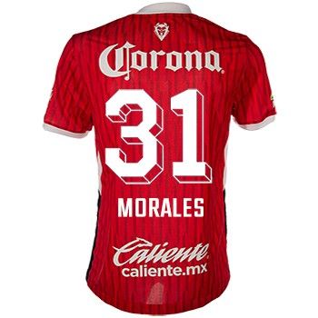 24-25 Toluca Home MORALES 31 Jersey