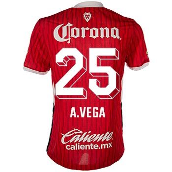 24-25 Toluca Home A.VEGA 25 Jersey
